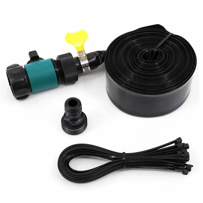 Forfriskende trampolinsjov - vand sprinkler