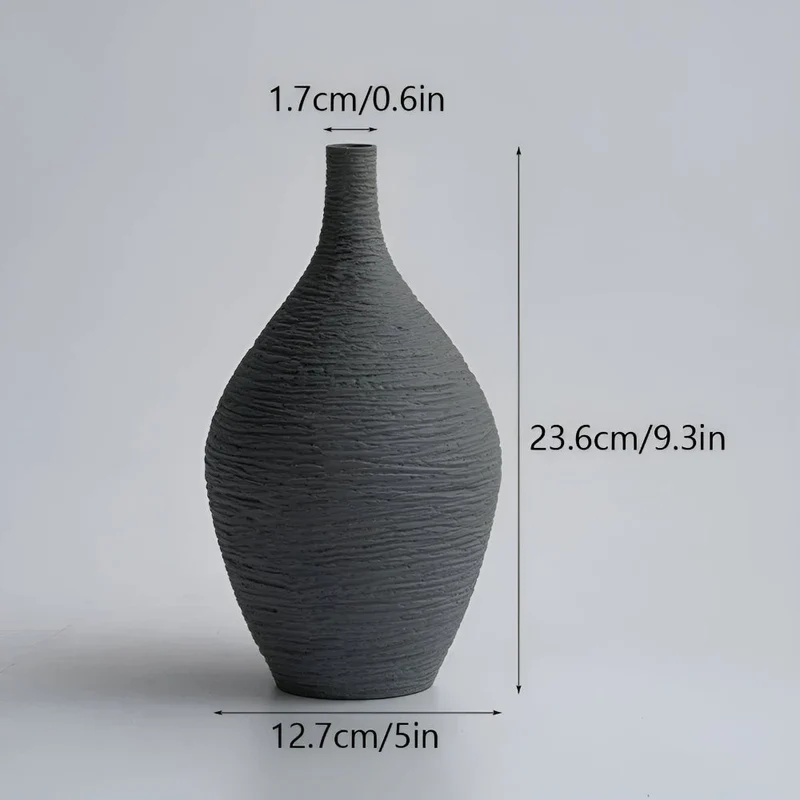 Keramikvase med nordisk elegance