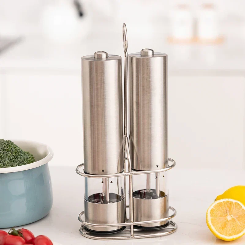 Elegant Grinder-Sæt med Belysning og Stilfuldt Design