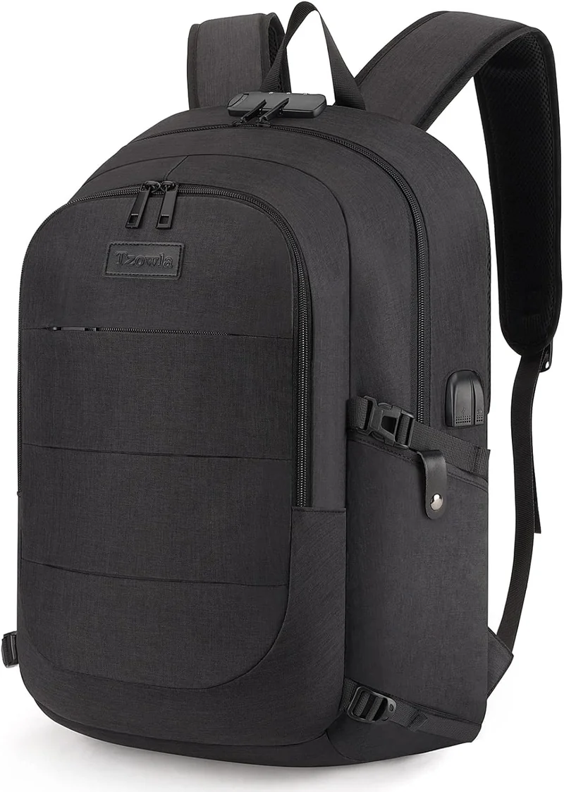 Stor og Sikker Rygsæk til Laptop med USB-Port – 30–50L