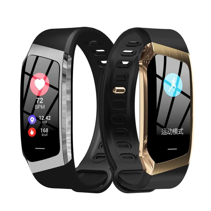 Vandafvisende Fitband Smartwatch med blodtryks- og pulsmonitor