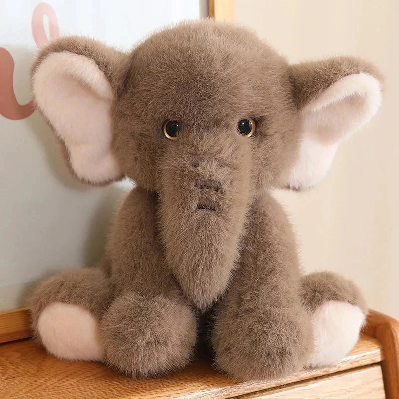 Søde og bløde elefant plysdyr