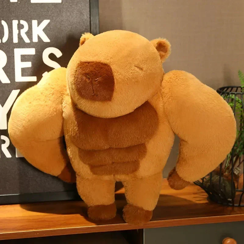 Blødt Muskuløst Capybara Krammedyr