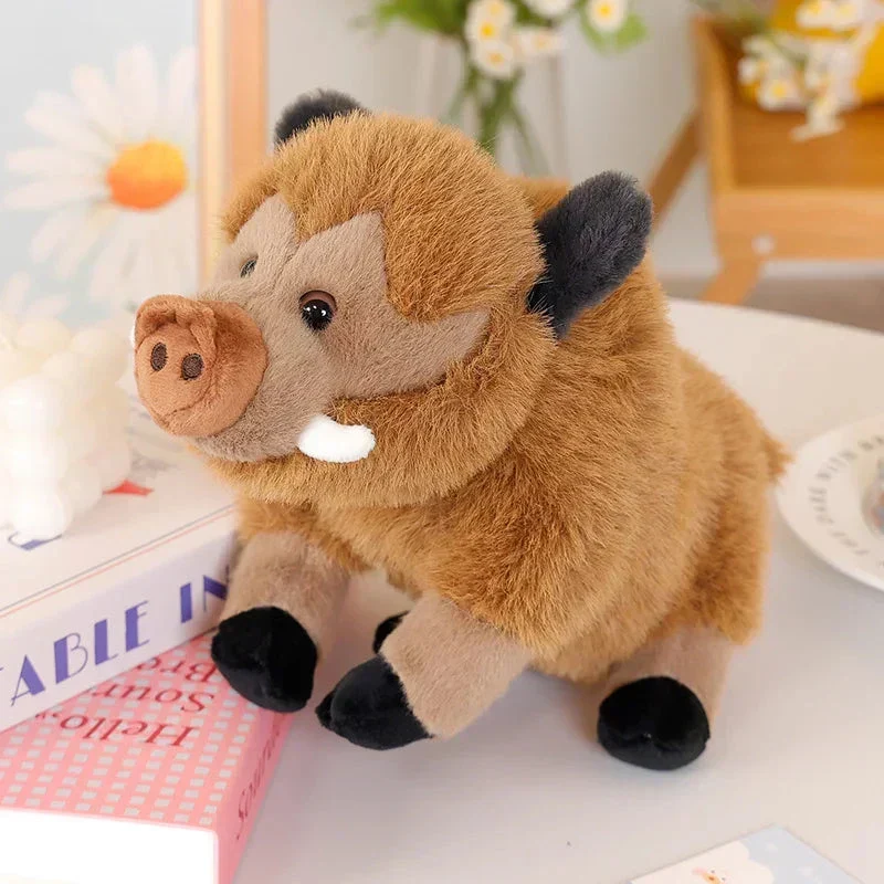 Flauschigt vildsvin plush legetøj