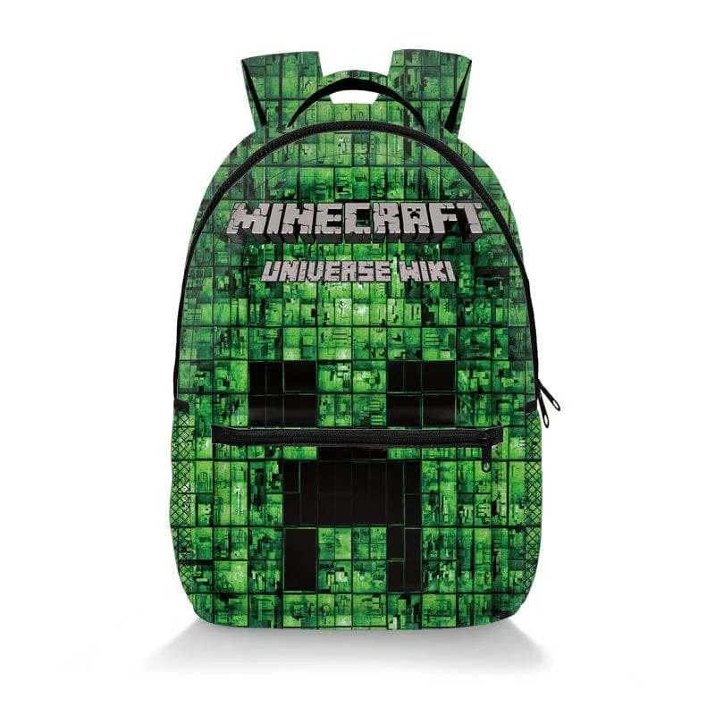 Farverig Rygsæk Inspireret af Pixelverdenen