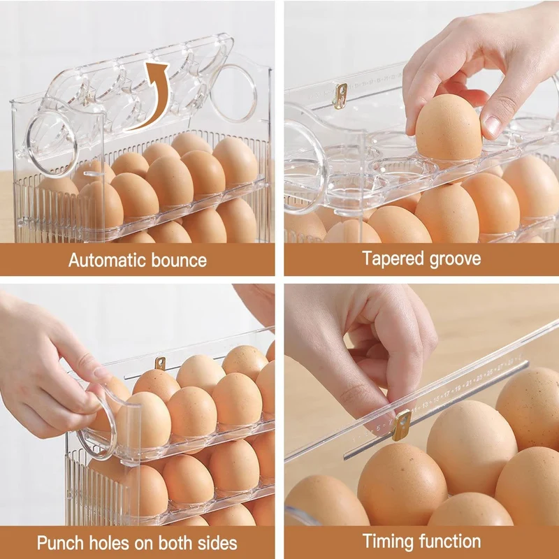 EggVault – Frisk opbevaring til æg, ingen flere knækkede æg!