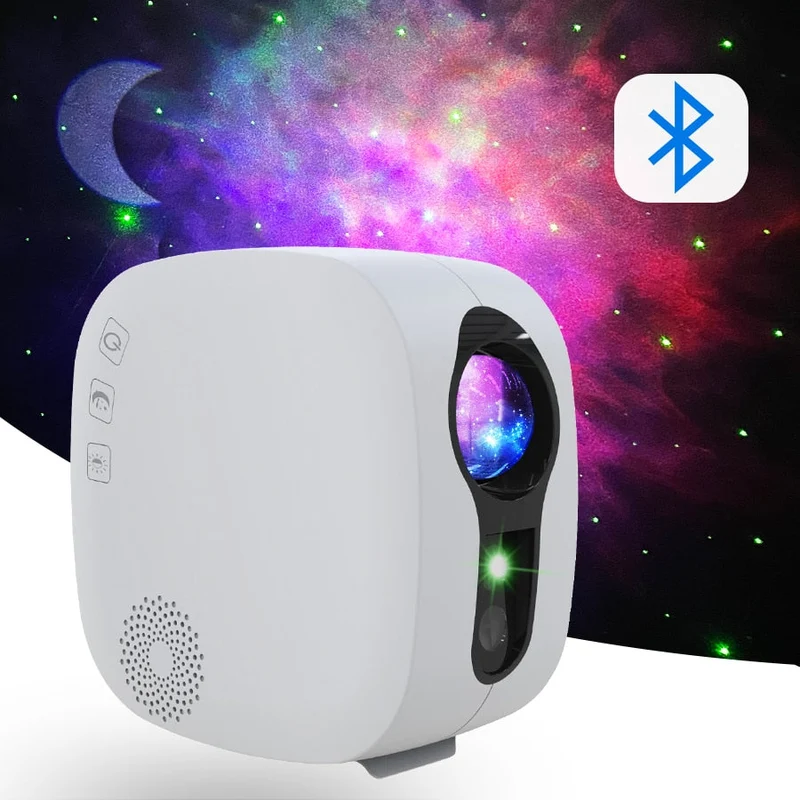 Rotationsprojektor med Stjerner og Galaxer