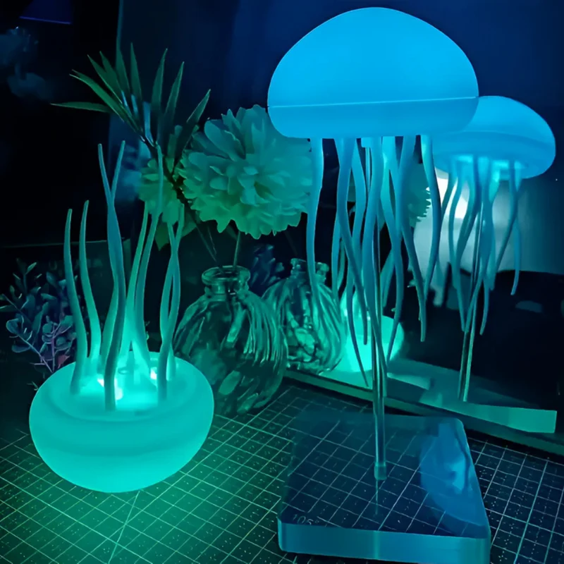 Farverig LED Bordlampe