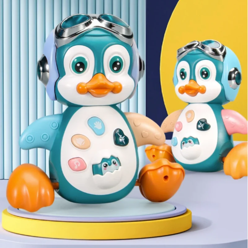 Glade Pingvin Figur