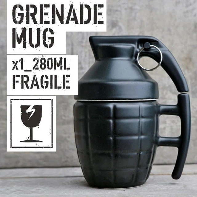 Granat Keramiktasse fra Zentronix