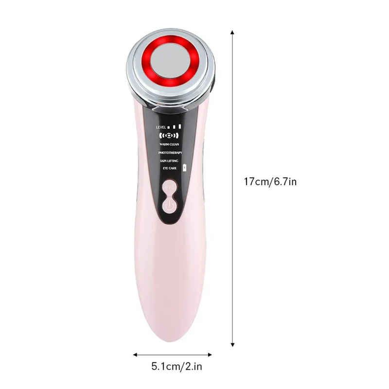 5-Funktioners Ansigtsmassageapparat til Anti-Aging