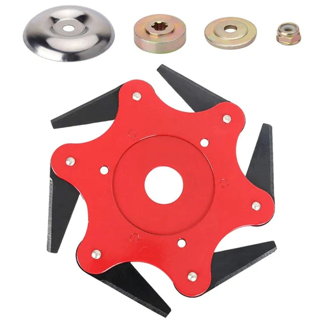 Robust Udskiftelig Trimmerhoved med 6 Blades