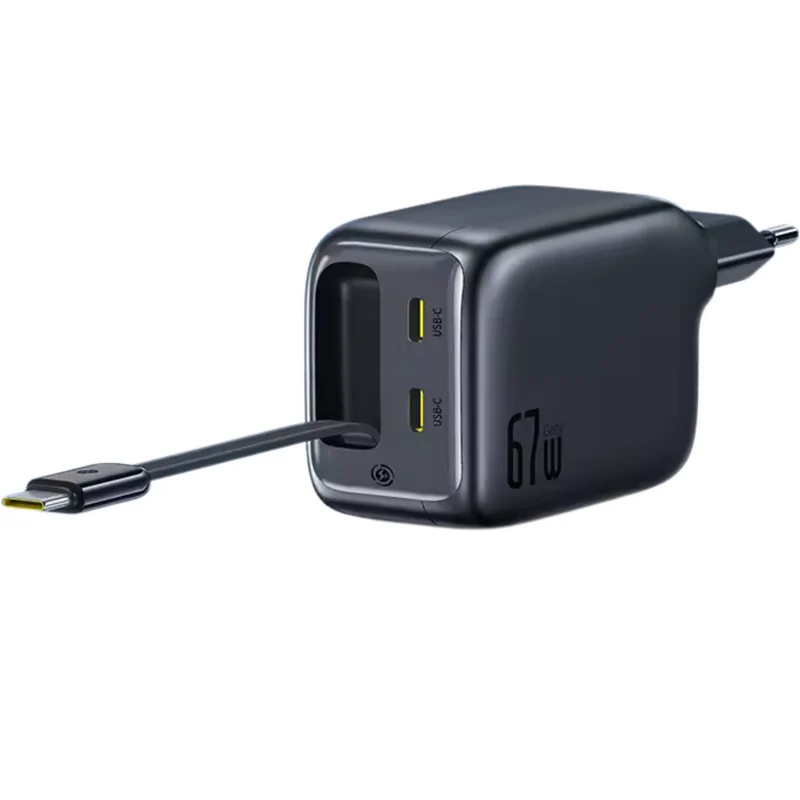 67W Hurtig og Smart USB-C Oplader til Dine Enheder