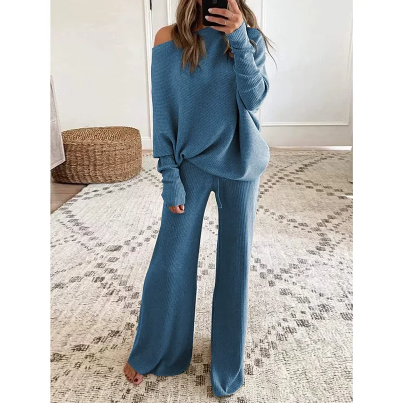 Elegant og Komfortable Sweatpants og Sweater Sæt