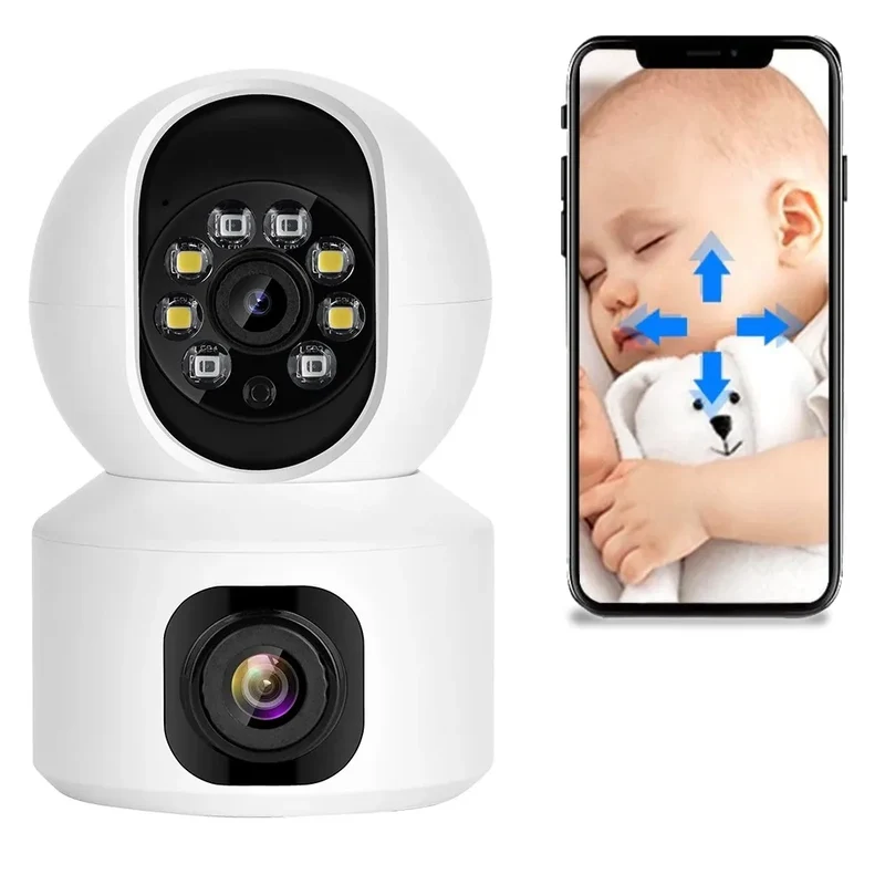Smart Baby Monitor med 2K HD og Mobilapp