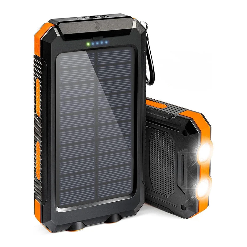 Bærbar Solenergi Powerbank til Smartphone