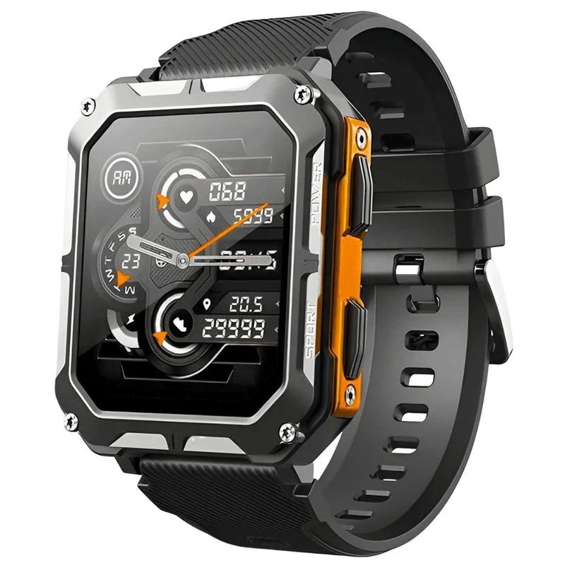 Robust Vandtæt Smartwatch – GPS, Aktivitetsovervågning og Mere