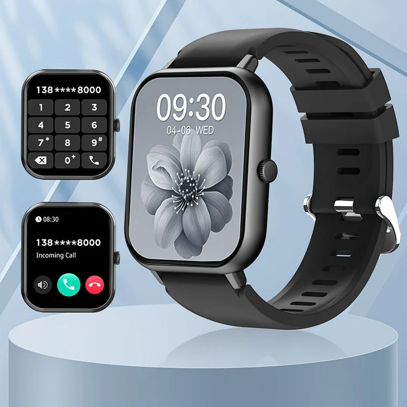 Smartwatch med 100 Sportstilstande og Komplet Touchskærm
