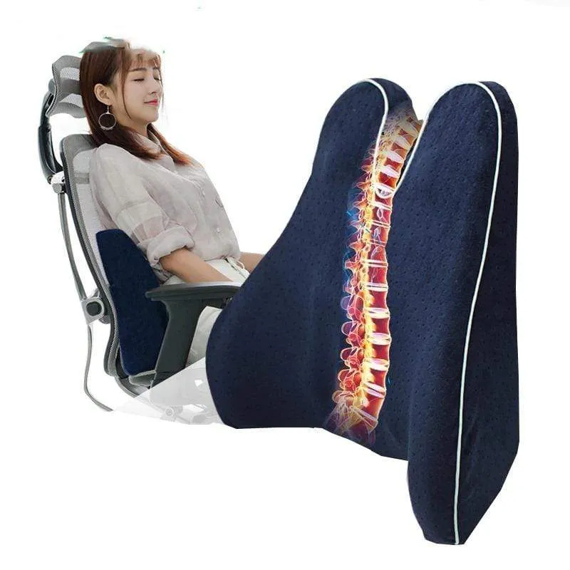 Ergonomisk Rygpude med Memory Foam for Optimal Komfort