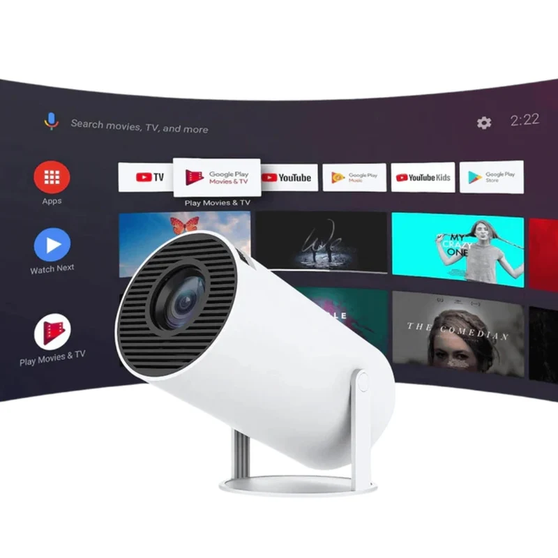 Bærbar 4K LED Projektor til Fantastiske Oplevelser