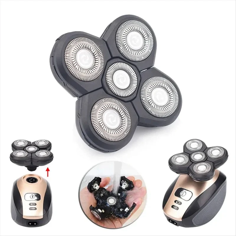 All-in-One Elektrisk Barbermaskine med Fleksible Blade