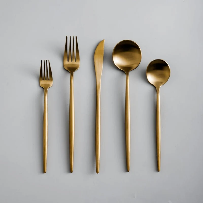 Moderne Bestiksæt i Rustfrit Stål - Elegant og Holdbart