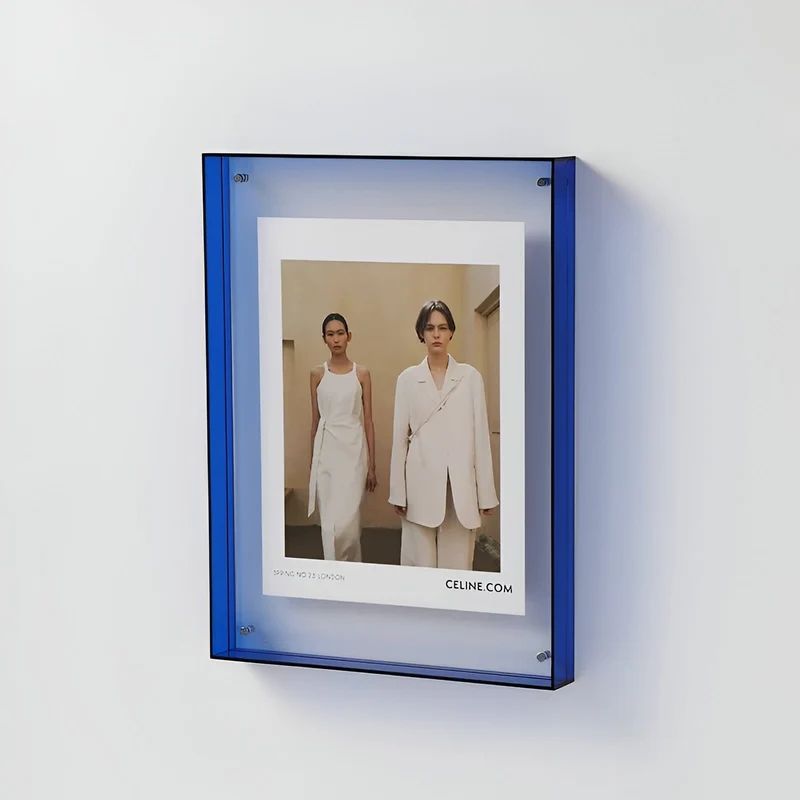 Moderne akrylramme med stilfuldt design
