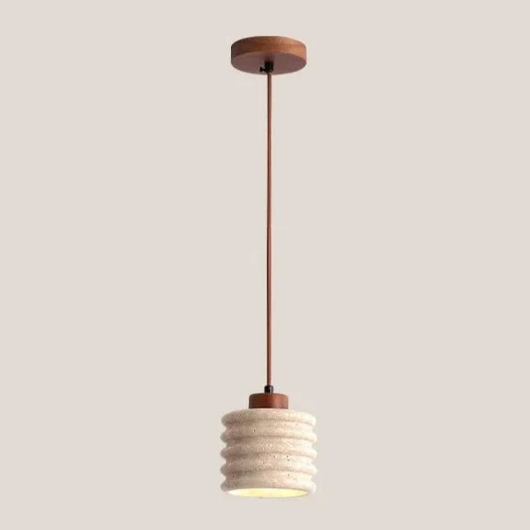 Elegant Travertin Pendel til Industrielt Design i Hjemmet