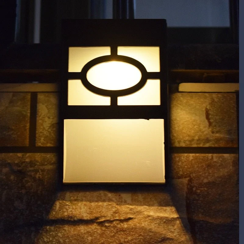 Japandi Udendørs Solarlys - Energibesparende & Holdbar LED