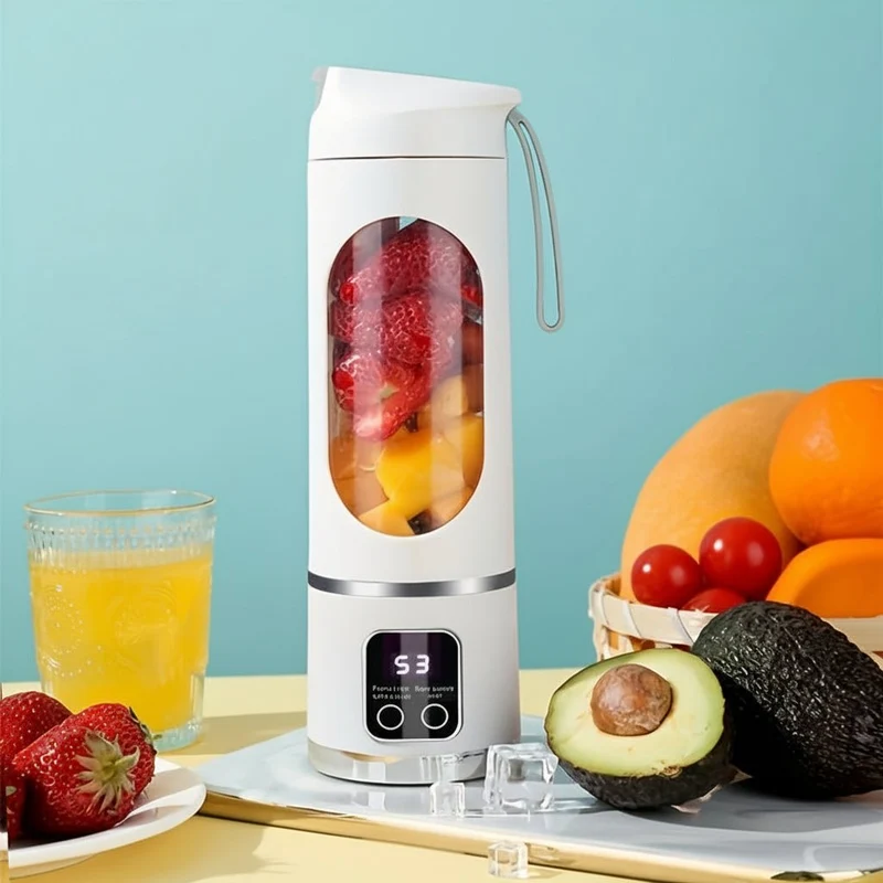 Bærbar USB Genopladelig Juicer – Friske Drikkevarer På Farten