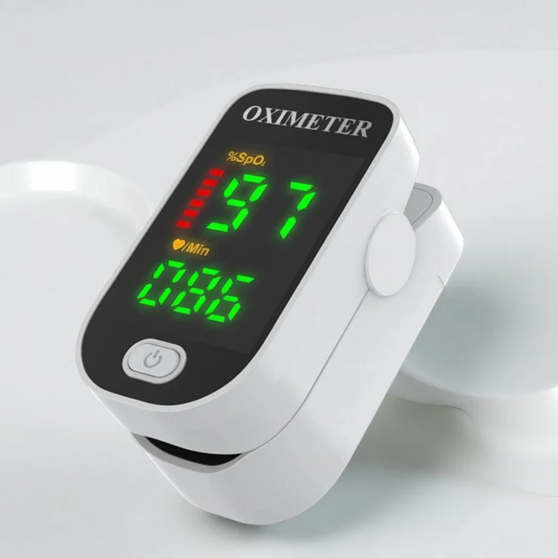 Digital Fingerspids Oximeter til Hurtig Iltmætning og Puls