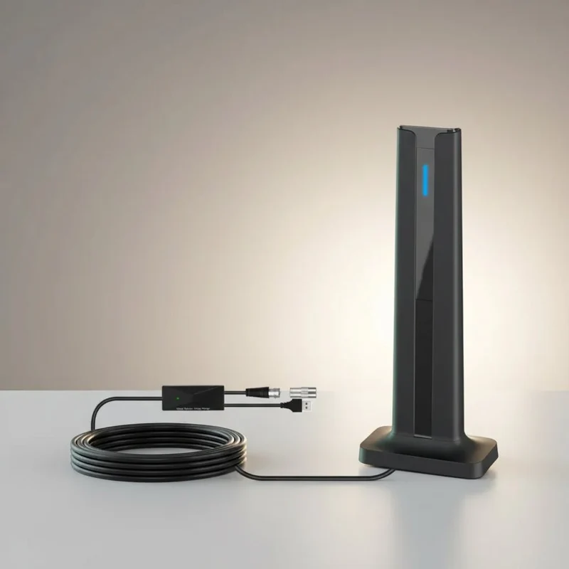 Kraftfuld HD TV Antenne – 200 Miles Rækkevidde og 4K Kvalitet