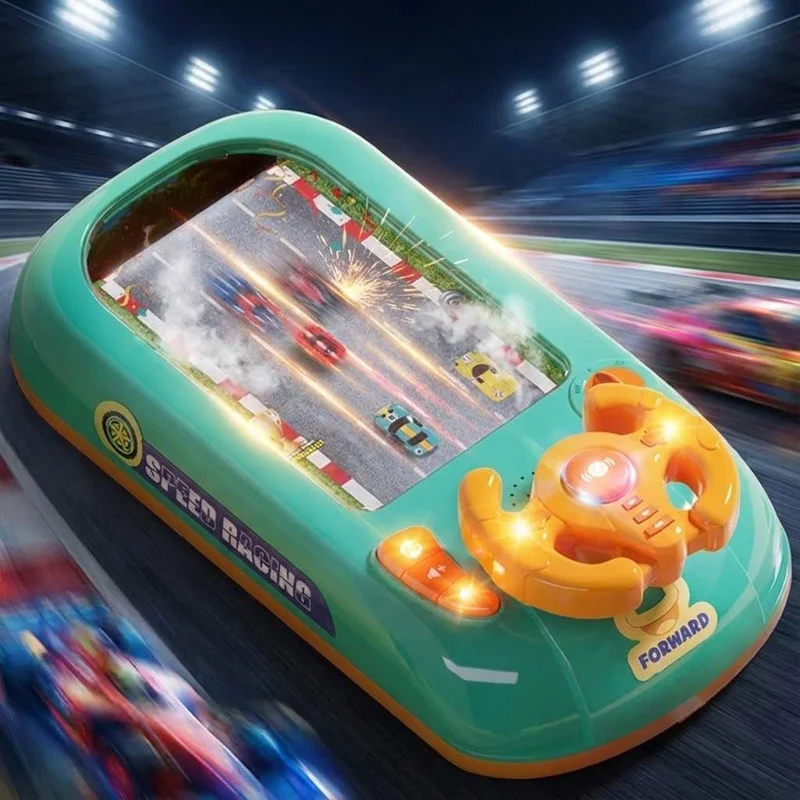 Interaktivt Racer Spil for Børn – Skærmfri Sjov og Læring