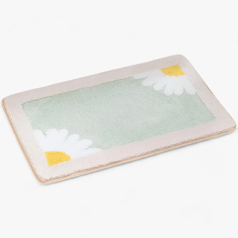 Blød Bademåtte 50x80 cm - Sikker og Vandabsorberende