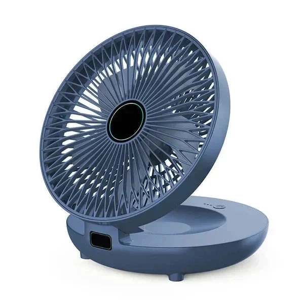 Elegant Vægventilator med Stille Drift og Justerbare Hastigheder