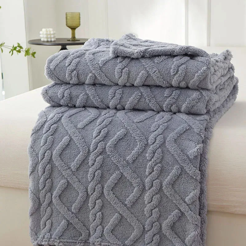 Luksuriøs Rejsedecke i Fleece for Maksimal Komfort og Varme