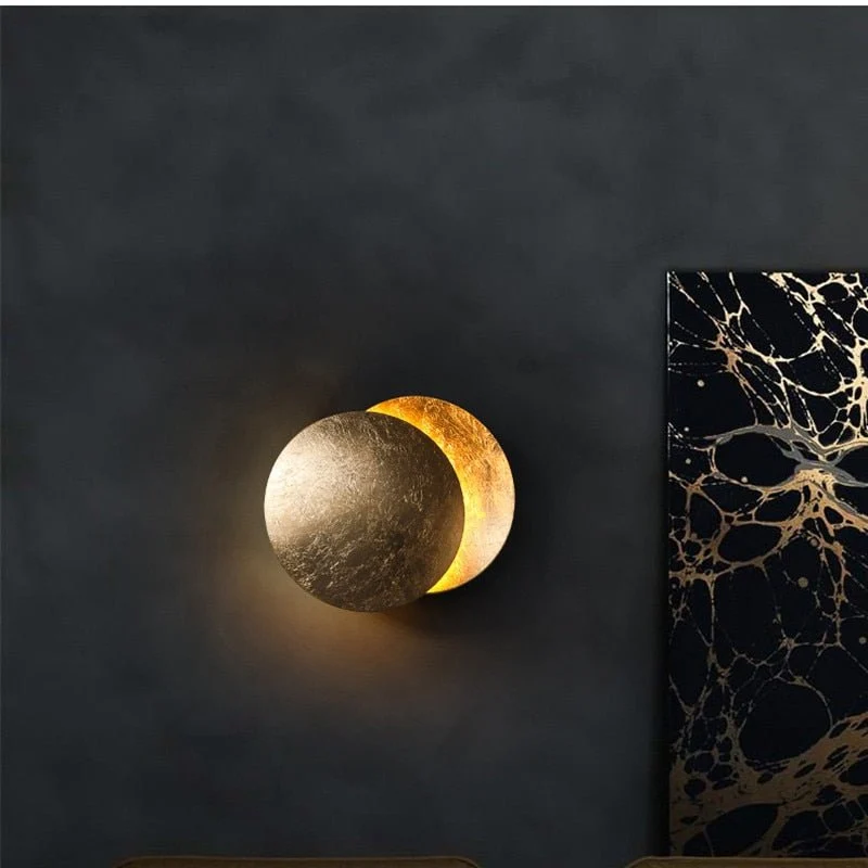 Stilfuld LED-væglampe med varm hvidt lys i elegant design