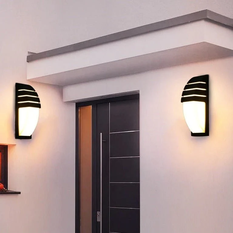 Energibesparende LED-udendørslampe med moderne design