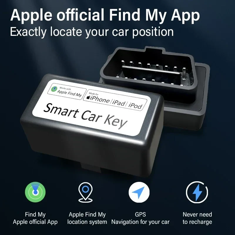 Avanceret GPS Tracker med Oplader og Apple Find My Kompatibilitet