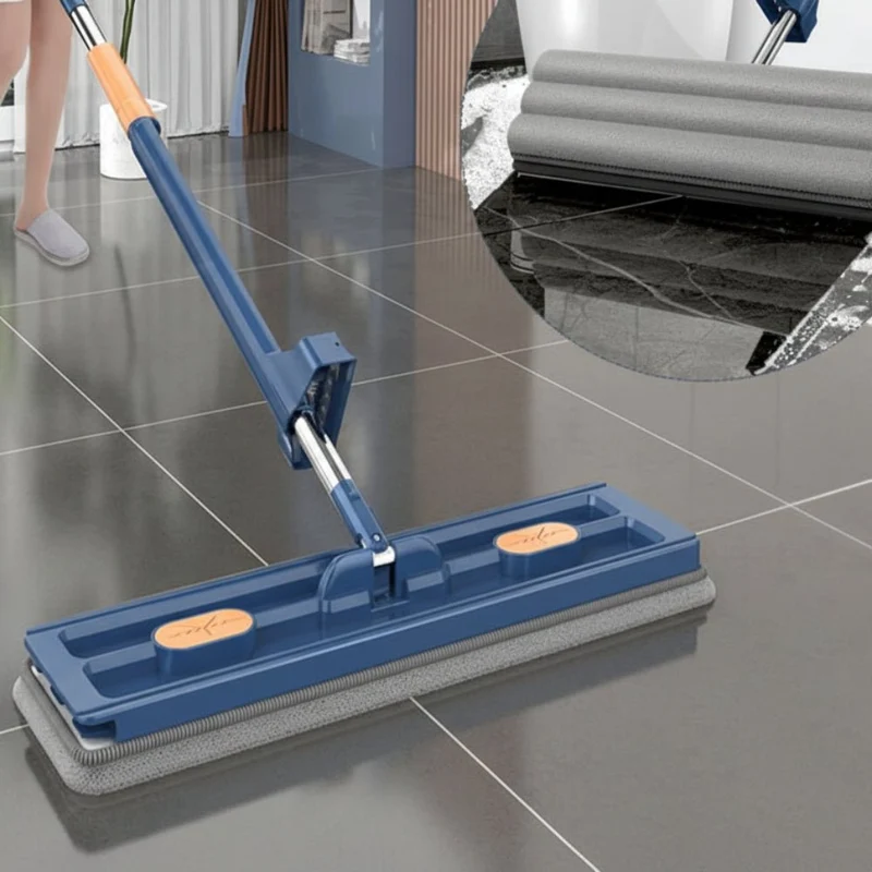 Effektiv Gulvmoppe med Ergonomisk Håndtag og 360° Rotation