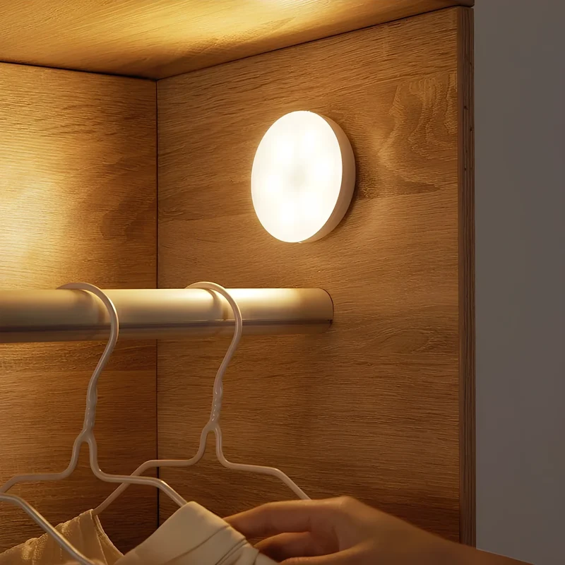 Trådløs LED-lampe med bevægelsessensor – Nem installation