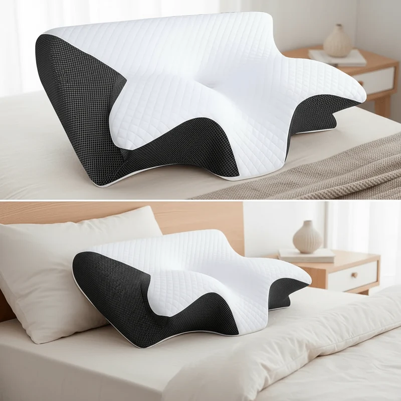 Ergonomisk Nakkepude i Memory Foam for Bedre Søvn