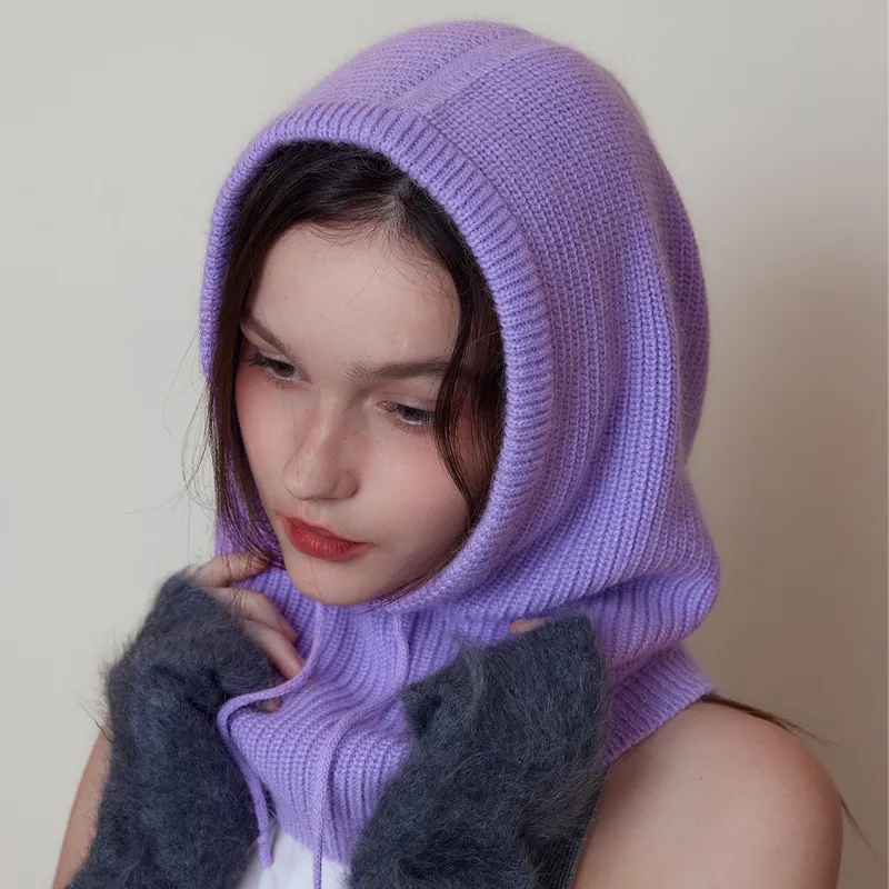 Varm Strikhue med Justerbart Design – Perfekt til Vinter