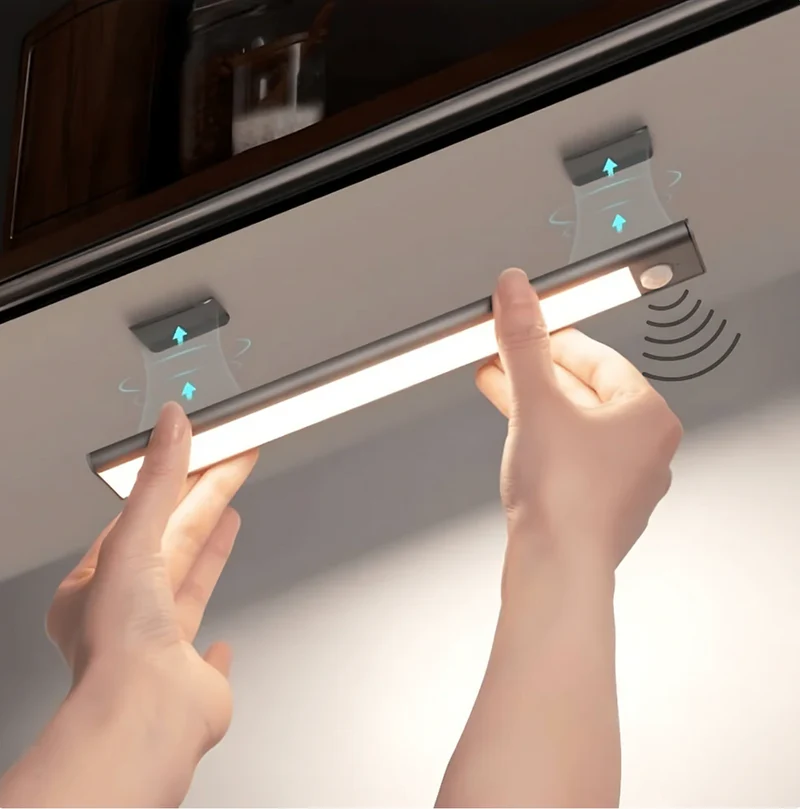 Trådløs Sensorlampe med Lange Batterilevetid - Nem Installation