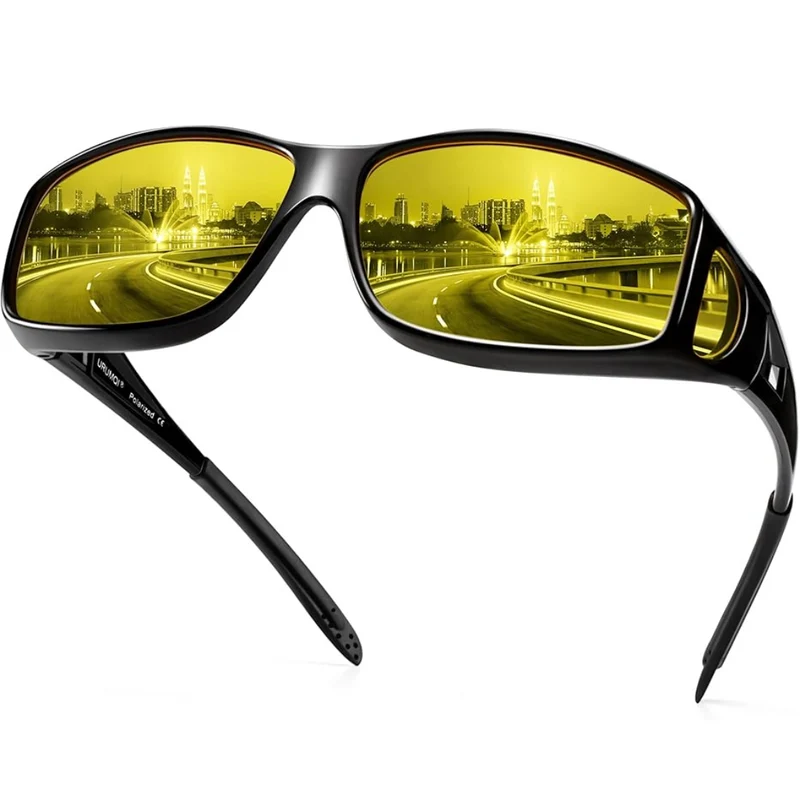 Natkørebriller med Polariserede Linser – Klar Sigt & Komfort