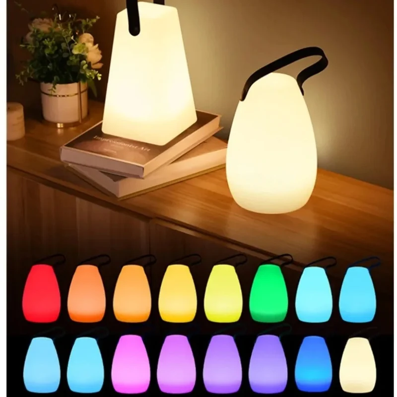 Genopladelig Udendørs Lampe med Lang Batterilevetid