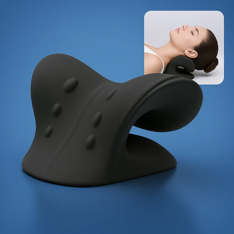Ergonomisk Nakkepude til Bedre Søvn og Smertelindring