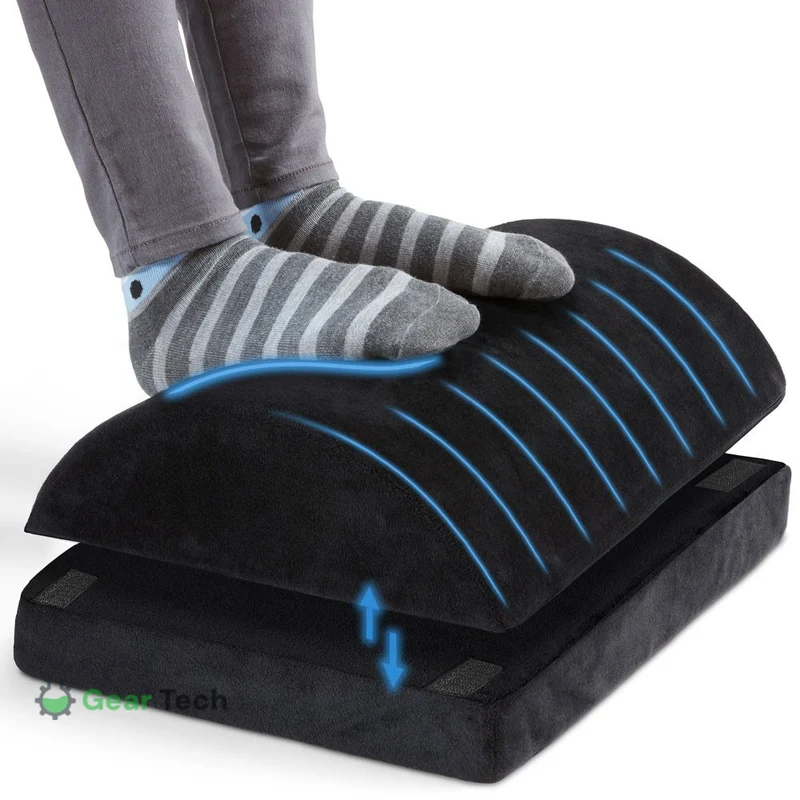 Ergonomisk Fodstøtte i Memory Foam til Smertefri Arbejdsdag