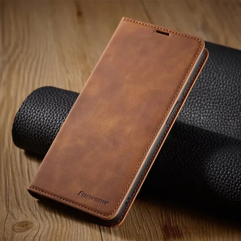 Magnetisk Læder Cover til Huawei - Stilfuld Beskyttelse