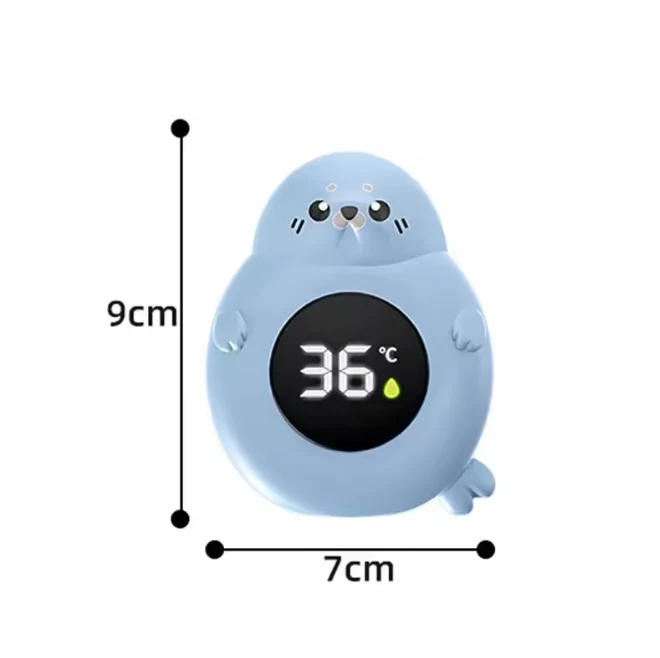 Sikkert og Sjovt Badetermometer til Babyer med LED Display